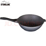 STONELINE 德国进口麦饭石不粘锅炒锅无油烟炒菜锅家用电磁炉炒锅平底锅 30幻想Xtreme(珐琅灰) 30cm 实拍图