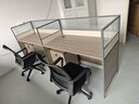 晟晏办公家具简约现代职员屏风工位办公桌椅组合一字单人位【不含柜】 实拍图