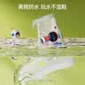 牧萌儿童雨鞋套男女童防水脚套防滑耐磨水鞋学生卡通雨靴 太空人 4XL 实拍图