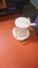 OIDIRE（偶点）加热杯垫恒温杯垫保温杯垫加热杯恒温杯牛奶加热器保温底座茶杯垫养生杯暖暖杯可调温智能 0.35L -白色至尊款【带水杯+吸管】 实拍图