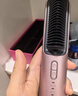 金稻无线直发梳便携六千万负离子改善毛躁夹板短发卷发棒高颅顶蓬松电梳子充电款KD382S紫色 生日礼物 实拍图