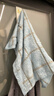 京东京造全棉毛巾小方巾7A级抗菌防螨纯棉方巾柔软舒适吸水洗脸擦汗 4条装 实拍图