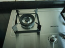帅康（Sacon）【新品上市】燃气灶双灶家用 5.0KW火力值灶具不锈钢面板嵌入式台式灶台JZT-3G803 【天然气热卖款】不锈钢面板+中心铜火盖 实拍图