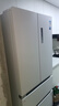 美的（Midea）508L法式四开门冰箱双系统循环一级能效除菌净味风冷大容量以旧换新白色BCD-508WTPZM(E) 国家补贴 实拍图