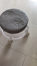 【京喜甄选】椅子万向轮美缝凳子带轮旋转擦地矮凳美甲修脚凳滑轮 儿童凳-深灰色款 实拍图
