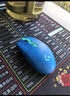 罗技（G）G304 LIGHTSPEED无线鼠标 游戏鼠标 轻质便携 鼠标宏 绝地求生FPS英雄联盟吃鸡 生日礼物 蓝色 实拍图