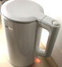 美的（Midea）电热水壶烧水壶家用养生自动断电冲奶一体恒温壶年货食品304不锈钢1500W速热1.5升大容量 SH15X301 实拍图