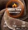 罗蒙皮衣外套男士爸爸冬装加绒加厚中老年男装新款保暖皮夹克上衣 实拍图
