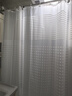 美居客 浴帘 简爱加厚PEVA浴室帘防水不透免打孔卫生间窗帘隔断帘1.8*2M 实拍图