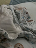 威尔贝鲁（WELLBER）恒温睡袋婴幼儿1-3岁竹棉睡衣秋冬儿童宝宝防踢被子薄夹棉 森林M 实拍图