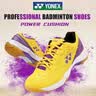 尤尼克斯（YONEX）羽毛球鞋yy入门级训练减震动力垫男女SHB101CR紫黄44码 实拍图