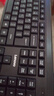 联想（Lenovo）KN210键盘鼠标套装 2.4G无线键鼠套装 全尺寸商务办公  笔记本电脑键盘台式机一体机 黑色 实拍图
