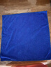 摩托车配件洗车毛巾擦车布专用吸水柔软加厚车内饰大号抹布不掉毛 30*30蓝色-两条条 实拍图