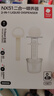 babycare婴幼儿喂液器儿童滴管二合一针筒式喂水喂奶宝宝喂药神器 月瓷米 实拍图