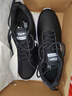 特步运动鞋男鞋跑鞋冬季皮面防水轻便减震健身休闲慢跑步鞋子男黑色 实拍图