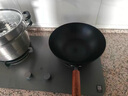炊大皇铁锅家用无涂层不锈炒锅燃气灶专用炒锅炒菜锅平底锅极铁锅32cm 实拍图