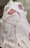 舒贝怡2件装婴儿衣服新生儿连体衣男女宝宝满月服哈衣蝴蝶衣粉52 实拍图