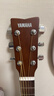 雅马哈（YAMAHA）F400SMB 原声款 云杉木初学者入门民谣圆角吉他 41英寸烟熏黑哑光 实拍图