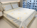罗莱家纺 全棉四件套纯棉床上用品床单被套百合220*250 实拍图