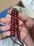 龍隐正宗小叶紫檀手串男女士款文玩手链檀香木佛珠子转运正品高端情侣 带金星款8mm*108颗（京仓速发） 实拍图