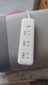 德力西(DELIXI) 3C认证国标插座/插线板/插排/排插/拖线板/插板/接线板 3位五孔总控开关 1.8米 实拍图