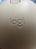 罗技（Logitech）M196 无线蓝牙鼠标 办公鼠标 笔记本商务办公家用 小巧便携 对称手型 珍珠白 实拍图