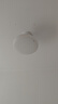欧普照明（OPPLE）风扇灯吊扇灯24瓦LED照明低噪音餐厅卧室吊灯灯具包安装 冰风白 实拍图