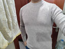 杉杉羊毛衫100%绵羊毛男重磅加厚秋冬保暖柔软贴身不扎抗起球毛衣 实拍图