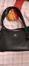 真皮质感包包女2026新款女包百搭大容量中年妈妈包简约单肩斜挎包 黑色 实拍图