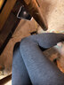 松山棉店小暖羊保暖打底裤女含羊毛7A抑菌吸湿发热可外穿高腰加厚绒棉裤冬 中厚暖-深灰-320(-5~5°C) L (推荐110-125斤) 实拍图