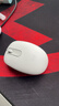 罗技（Logitech）M196 无线蓝牙鼠标 办公鼠标 笔记本商务办公家用 小巧便携 对称手型 珍珠白 实拍图