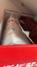 足力健【年货送爸妈】老人鞋中老年轻便休闲散步鞋2431380J 女 酒红 40 实拍图