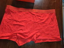 蕉下（beneunder）红色内裤男士本命年马年莫代尔抗菌内裤衩四平角裤礼盒 骐骥红 晒单实拍图