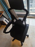 锦汐 电脑椅家用办公椅子靠背人体工学椅学习转椅老板座椅游戏电竞椅 【可后躺】黑框黑网 实拍图