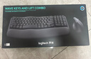 罗技（Logitech）Wave Combo 无线人体工学键鼠套装 垂直鼠标 无线蓝牙鼠标 办公键盘 无线键盘 蓝牙键盘 黑色 实拍图