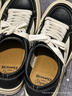 马登经典ro板鞋男美式高街潮鞋复古百搭cleanfit小众低帮休闲鞋子 黑白色 【VIBE风/厚底增高鞋男款/2026春新款皮鞋】 41 (255mm) 男码 实拍图