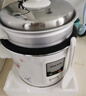 奥克斯（AUX）电饭煲 家用老式电饭锅带蒸笼 大容量简易操作直身锅 2-3人家用小电饭锅 WZA-0302白色 3L  实拍图