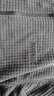 黑冰男款抗菌轻量舒适保暖1/2拉链抓绒衣男士抓绒内胆 FAF1101 灰黑色 M 实拍图