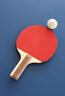 红双喜（DHS）乒乓球拍III型-S直拍对拍训练娱乐两拍一球套装+乒乓球 实拍图