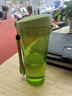 特百惠（Tupperware）茶韵500ml塑料杯男女士学生运动水杯子大容量泡茶杯 罗勒绿 实拍图