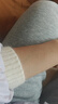 香影【绵羊毛+山羊绒】黄色v领毛衣女2025冬季新款慵懒风针织上衣 白色 S 155/80A/85-95斤 实拍图