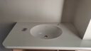 九牧（JOMOO）台下盆陶瓷盆卫生间洗手盆防溅水抗菌易洁单盆面盆家用(不含下水) 【中-椭圆台下盆】12722KA 实拍图