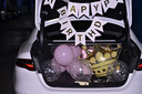 阿宝丽生日汽车后备箱惊喜布置仪式感装扮装饰男女孩生日场景气球套装 实拍图