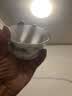 金镶玉冰种玉瓷三才盖碗 家用喝泡茶功夫茶具可悬停敬茶碗 世外桃源 实拍图