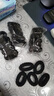 儿童高弹力加粗发圈加厚不伤发皮筋发夹高马尾无接缝头绳简约丸子 加粗加弹玉米花黑色20个 实拍图