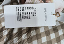 洁丽雅（Grace）立体床垫学生宿舍褥子垫榻榻米加厚床褥垫子可折叠租房软垫 卡其格 100X200cm【立体床垫厚约6cm】 实拍图