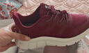 足力健【年货送爸妈】老人鞋中老年轻便休闲散步鞋2431380J 女 酒红 39 实拍图