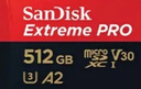 闪迪（SanDisk）512GB TF（MicroSD）内存卡 A2 4K V30 U3 C10 至尊超极速移动存储卡 读速200MB/s 写速140MB/s 实拍图