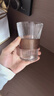 【采销严选】玻璃水杯带杯架套装家用茶杯防烫束腰耐热客厅水杯 杯架+六只风琴杯 320ml 1只 实拍图