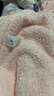 babycare婴儿浴巾暖绒洗澡巾光暖黑科技baby绒带帽斗篷-小粉象105*105cm 实拍图